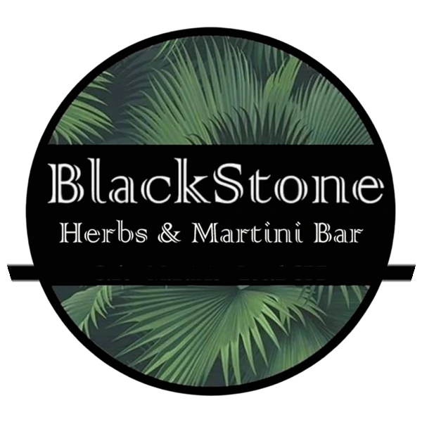 BlackStone Herbs and Martini Bar logo